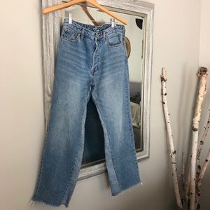 Free people size 6 denim